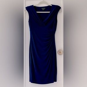 Ralph Lauren - beautiful royal blue work dress